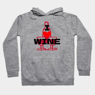 Wine Love Cute Hoodie